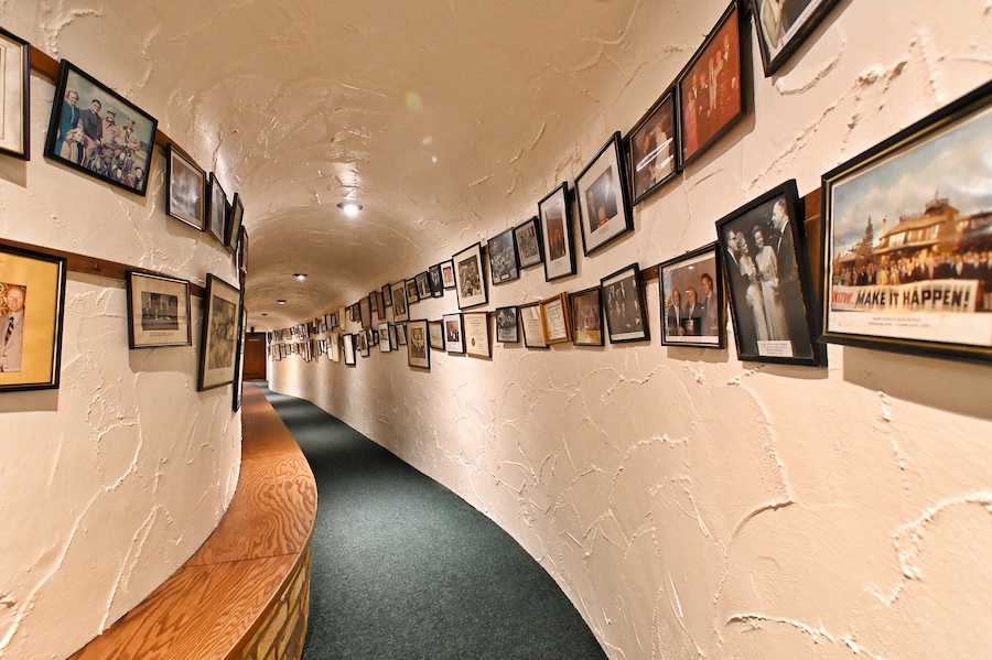 Tunnel From Lodge to Guest House