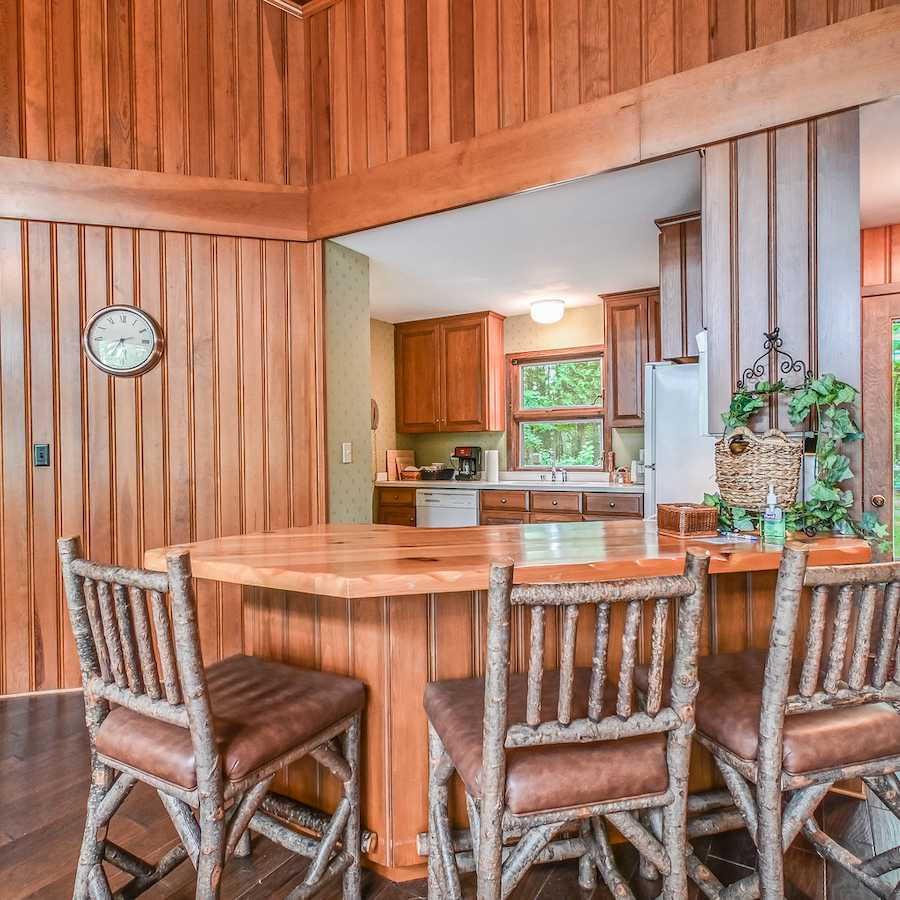 Kitchen with Sitting Area