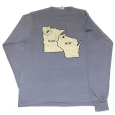 Gray Long Sleeve Tee